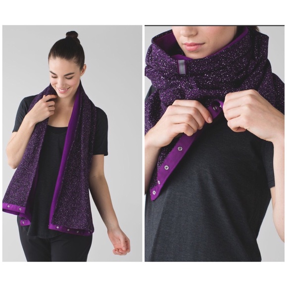 lululemon athletica Accessories - Lululemon Athletica Vinyasa Purple Scarf